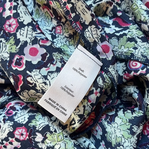 Cinq à Sept | Quin Floral Layered Overlay Feminine Flowy Midi Dress Size 4 - Picture 13 of 13